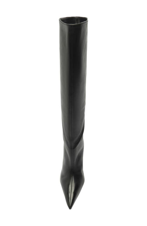 Schutz Ellen Up Pointed Toe Boot In Black