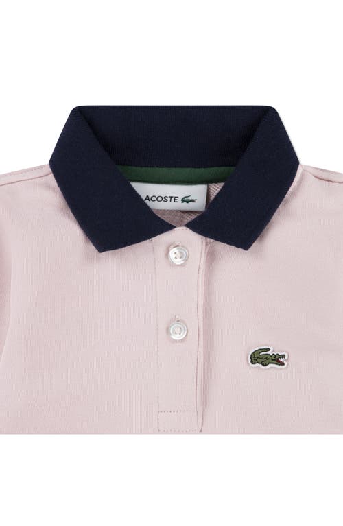 Lacoste Baby Girls Mon Premier Dress In Pink