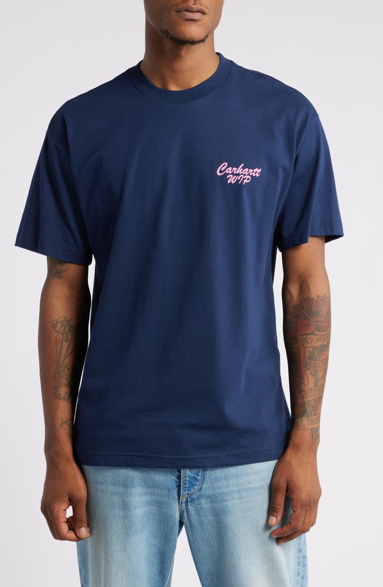 Carhartt Work In Progress Friendship Organic Cotton Graphic T-Shirt, Main, color, 