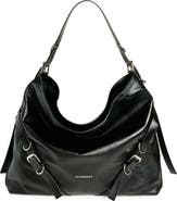 Givenchy Large Voyou Leather Shoulder Bag