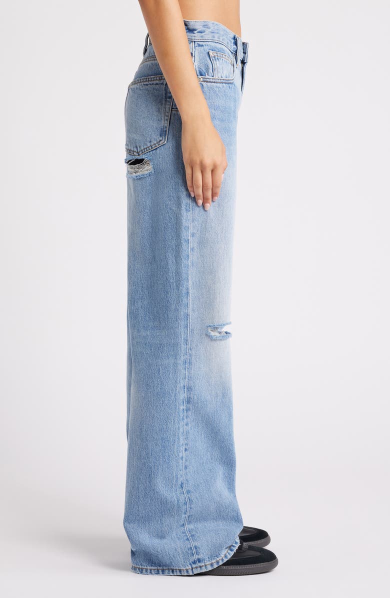 PURPLE BRAND '90s Ribbed Baggy Jeans, Alternate, color, 