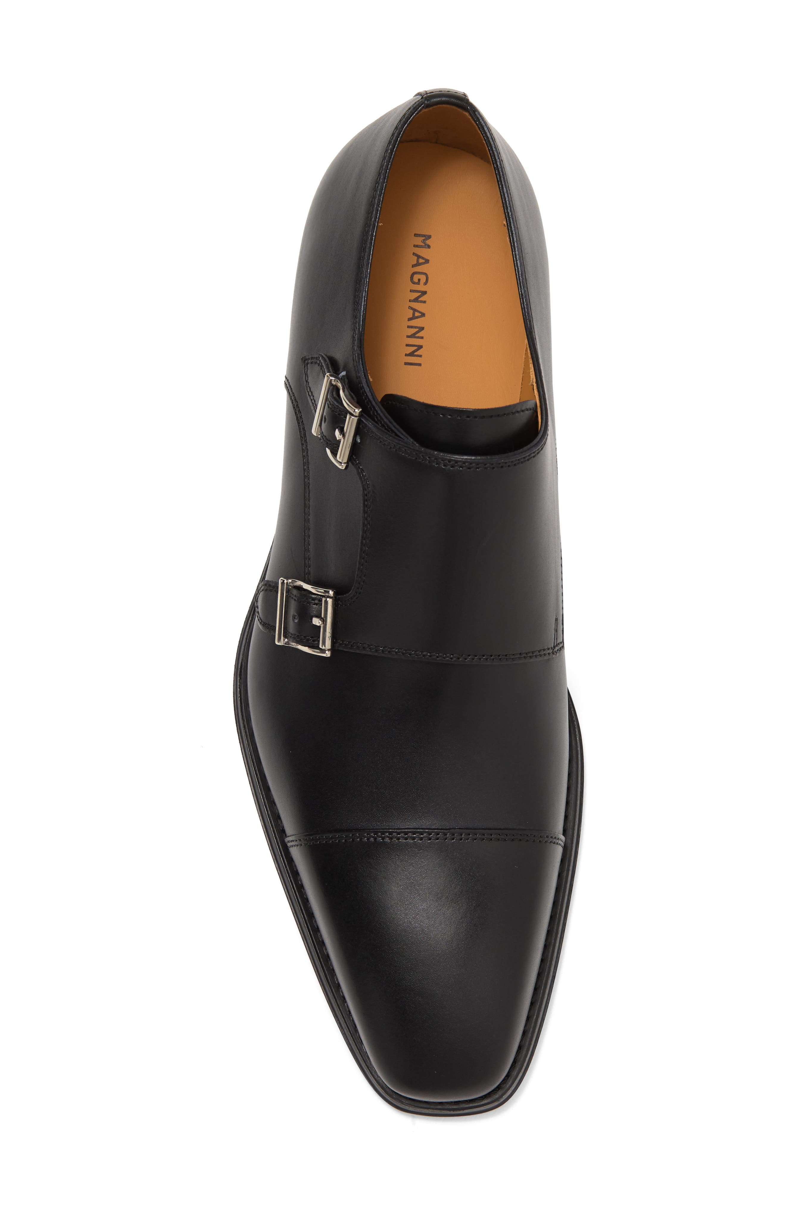 Magnanni Benetiez II Double Monk Strap Loafer - Wide Width Available, Alternate, color, 