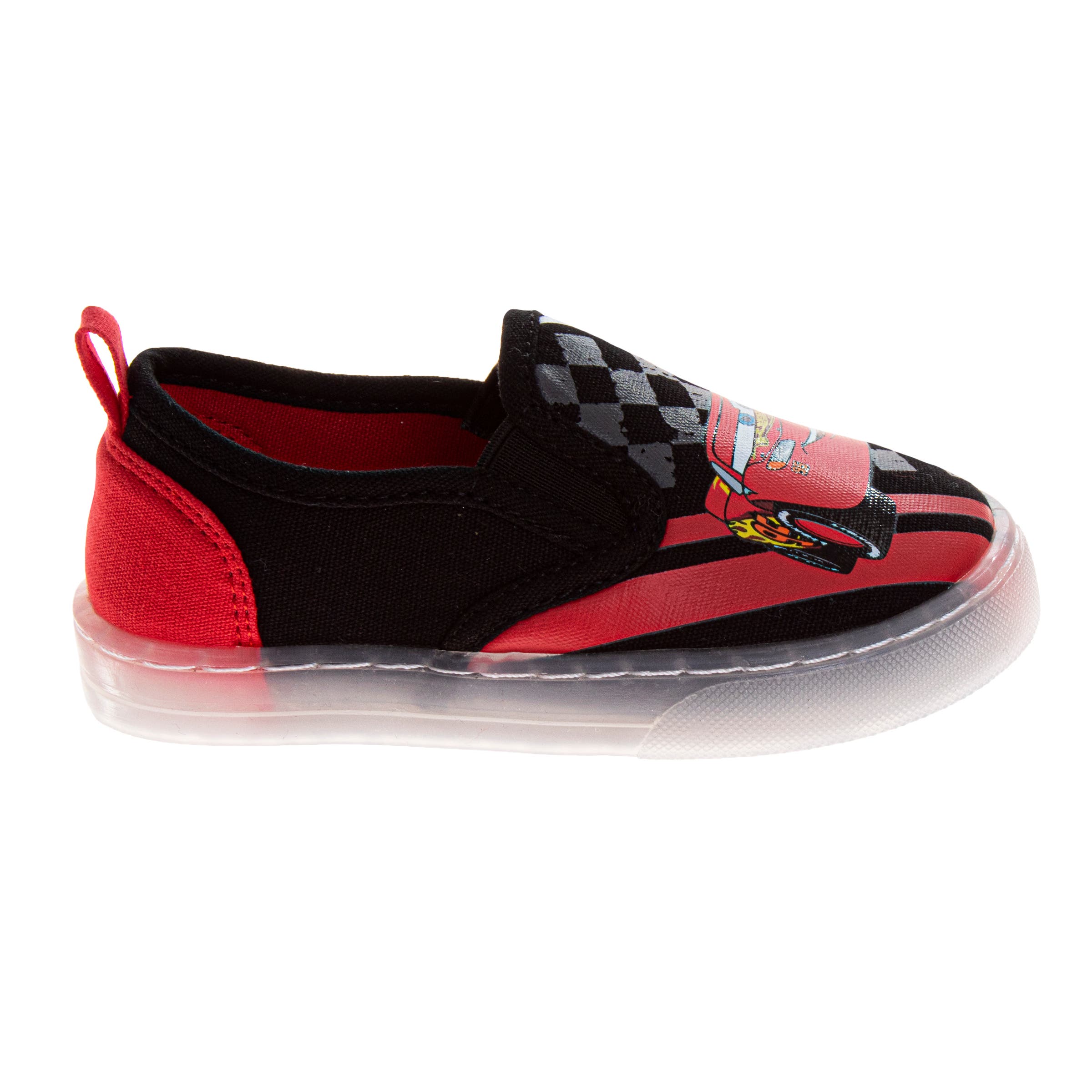 Disney Cars Canvas Sneakers, Alternate, color, Black Red