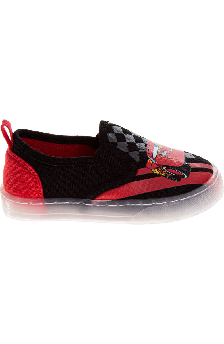 Disney Cars Canvas Sneakers, Alternate, color, Black Red