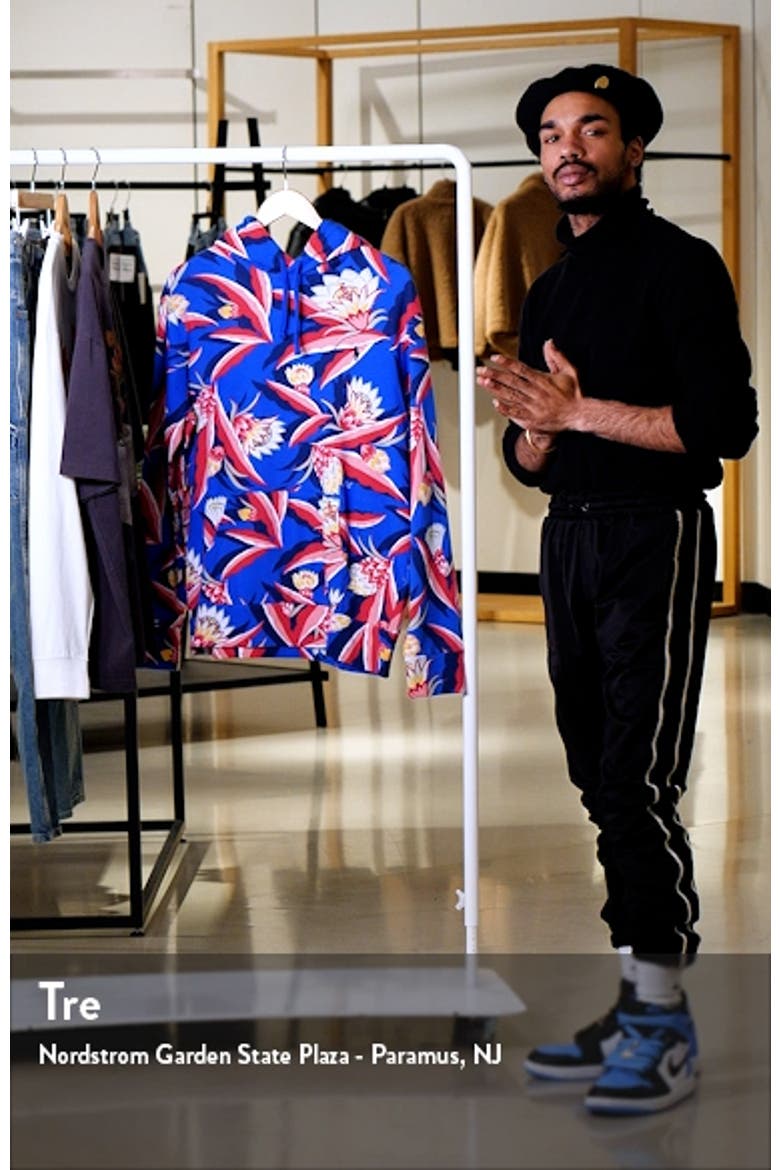 Floral French Terry Hoodie video