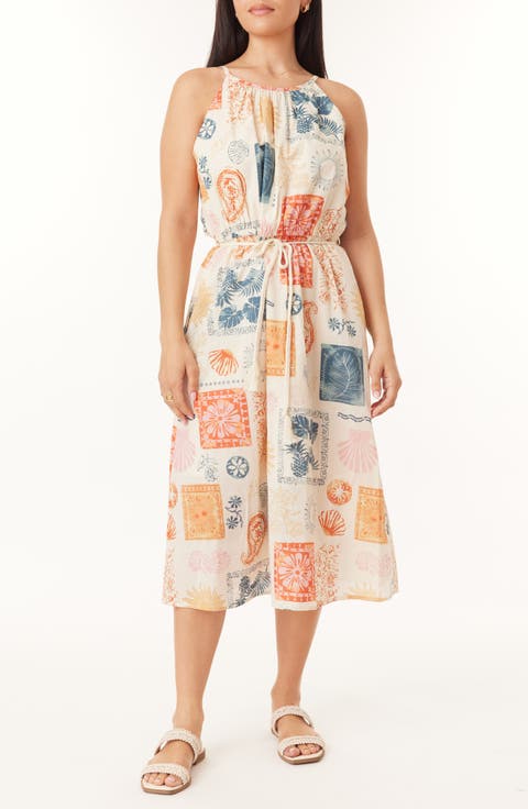 Aimee High Neck Sundress
