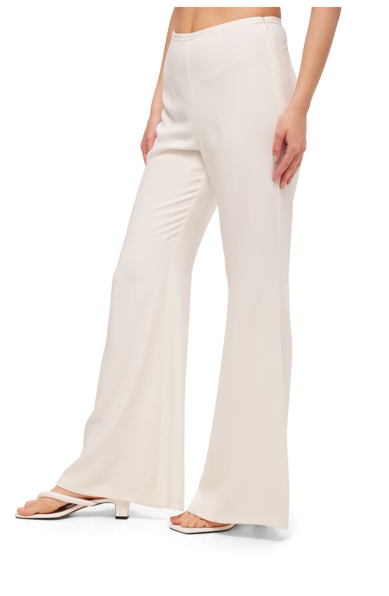 Trina Turk Flare Leg Drop Shot Pant, Alternate, color, Whitewash