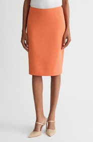 KASPER Zip Pencil Skirt