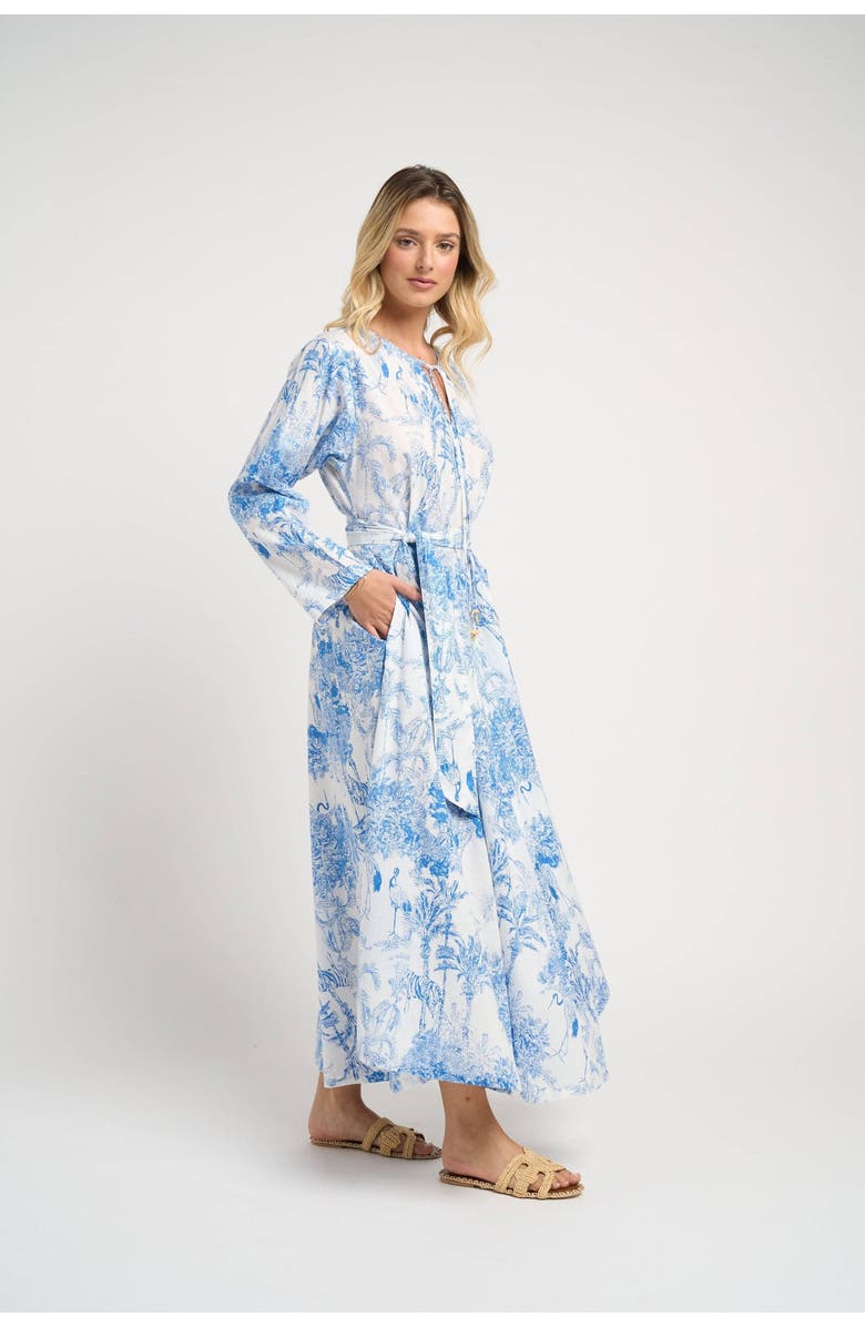 GUADALUPE DESIGN Monica Tunic, Alternate, color, Blue