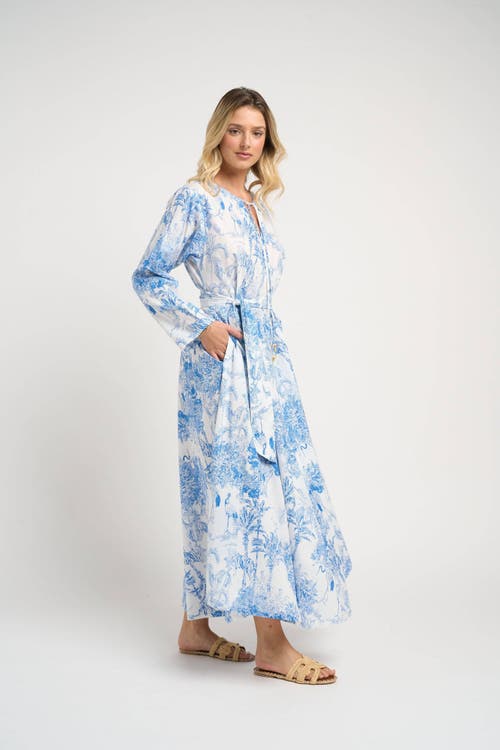 Guadalupe Design Monica Tunic In Blue