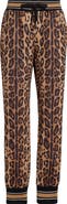 Dolce&Gabbana Leopard Print Joggers