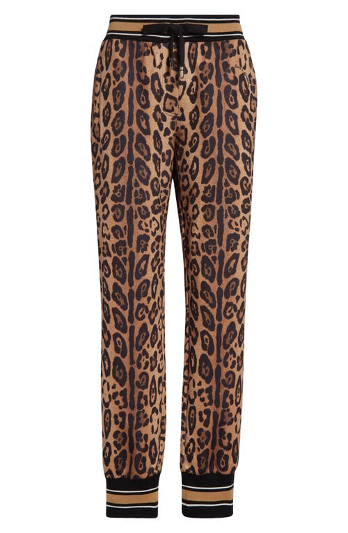 Dolce & Gabbana Dolce&gabbana Leopard Print Joggers