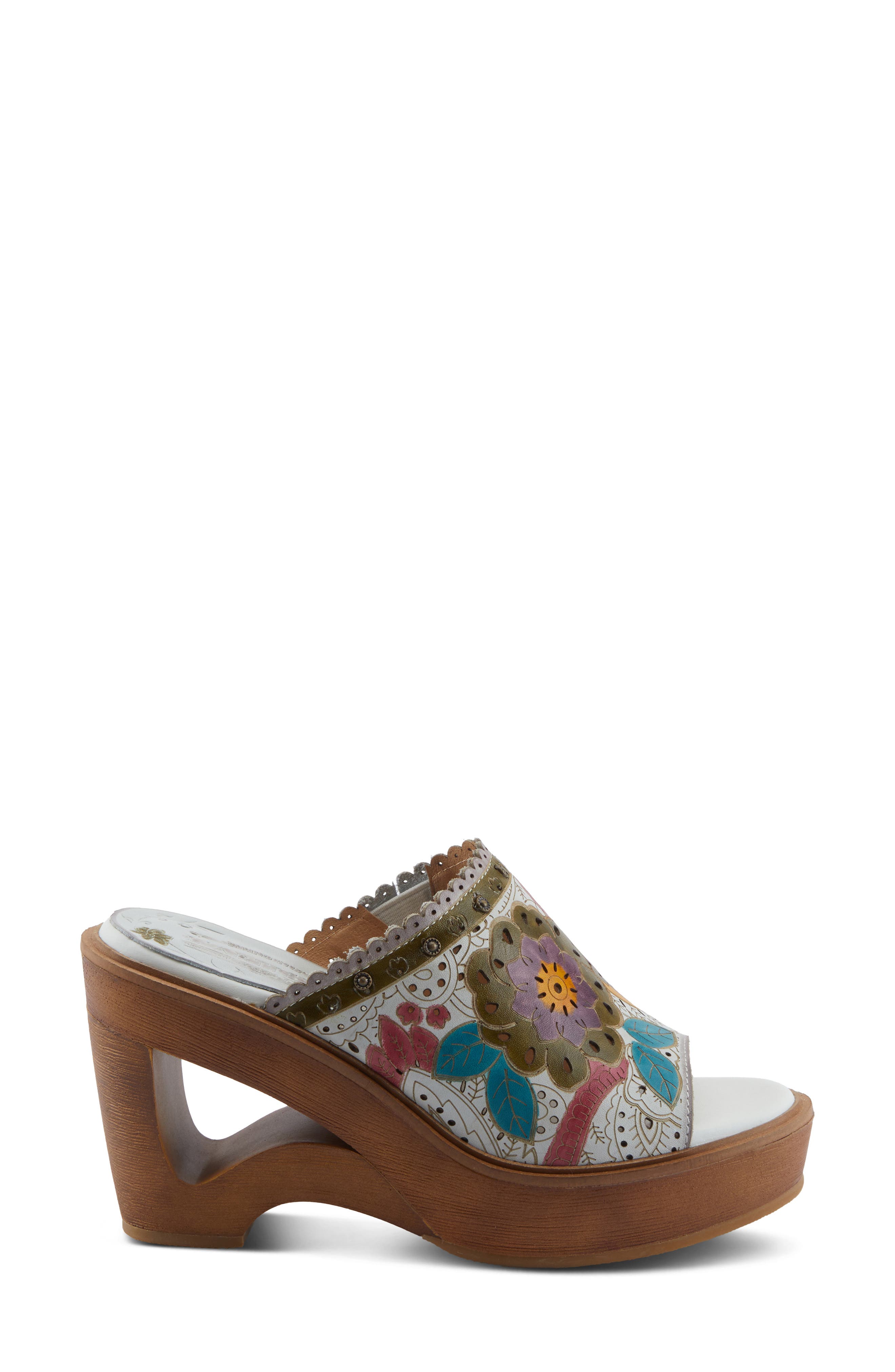 L'Artiste by Spring Step Calle Platform Wedge Sandal, Alternate, color, 