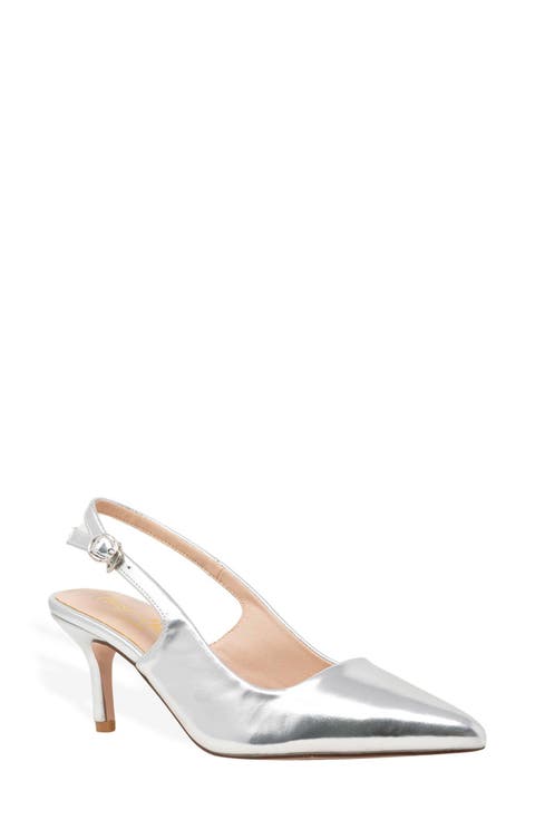 Dosie Slingback Kitten Heel Pump (Women)