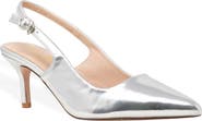 CHASE AND CHLOE Dosie Slingback Kitten Heel Pump