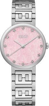 Fendi Forever Fendi Diamond Bracelet Watch, 29mm