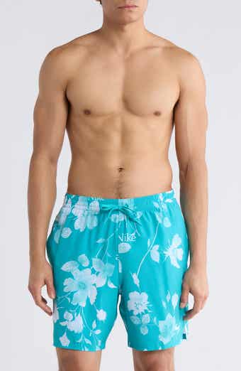 Nike Floral Swim Trunks