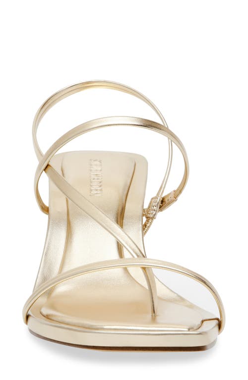 Steve Madden Locke Heel In Gold