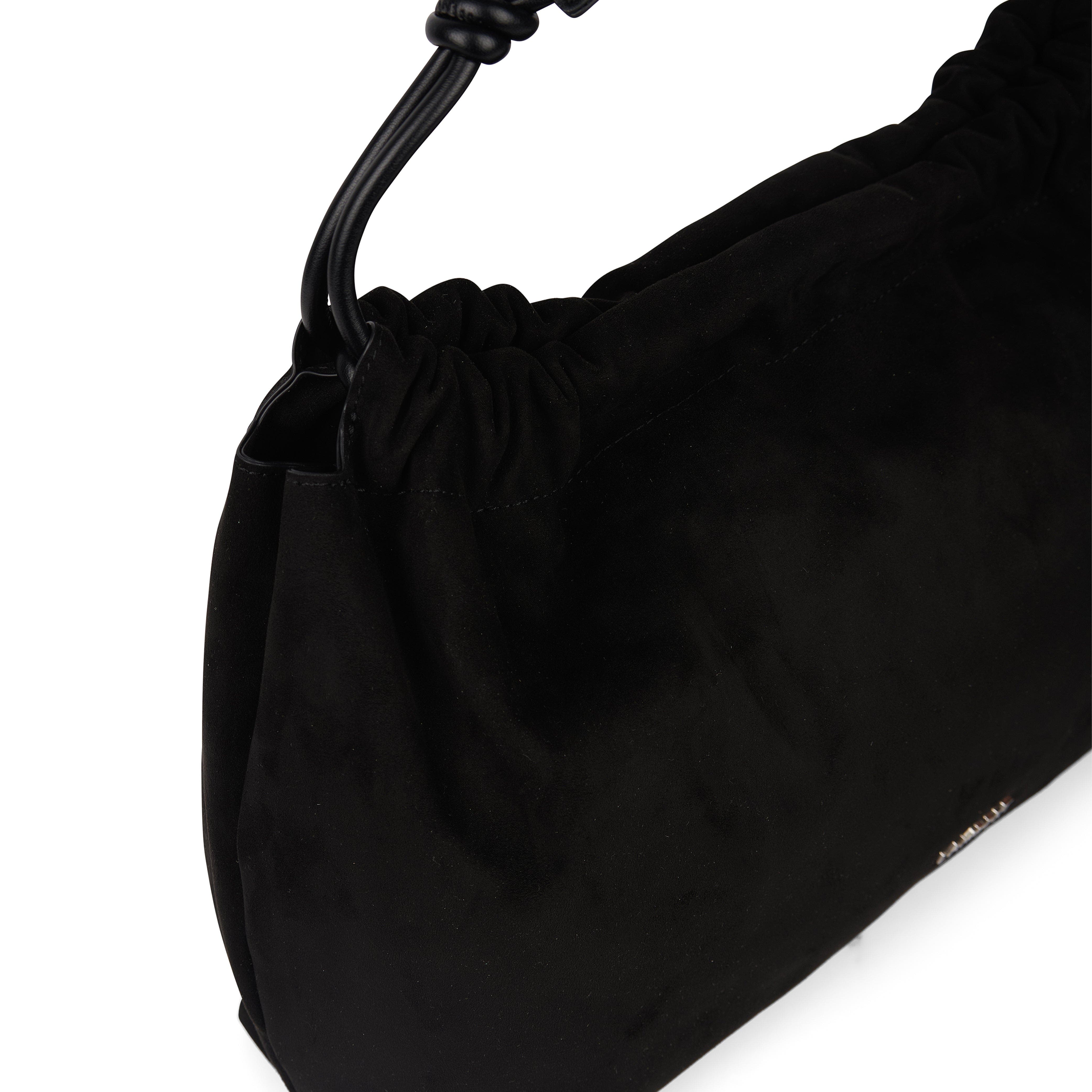 Lambert Lara - Vegan Suede Shoulder Bag, Alternate, color, Black
