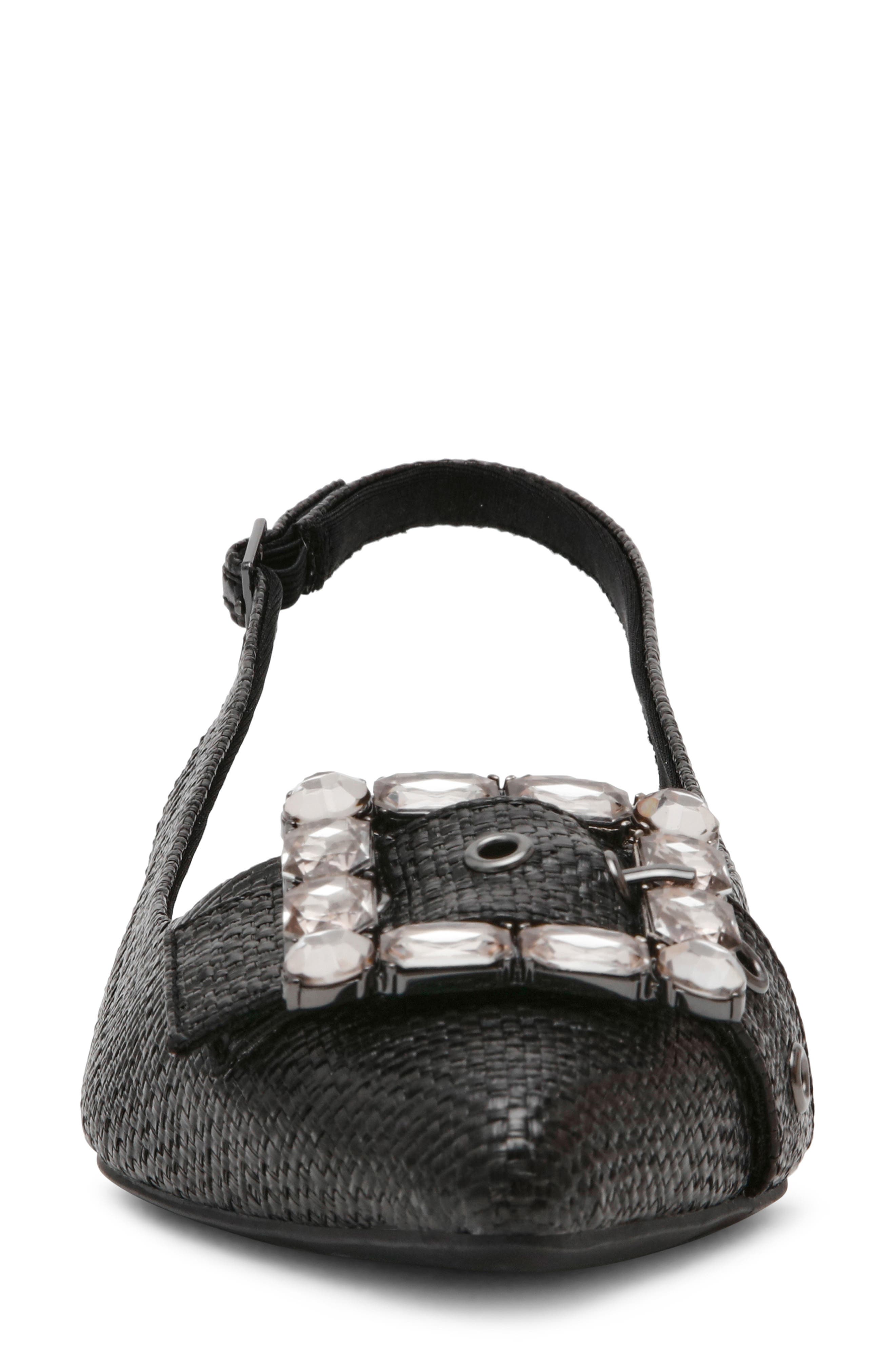 Anne Klein Kenni Pointed Toe Slingback Flat, Alternate, color, 