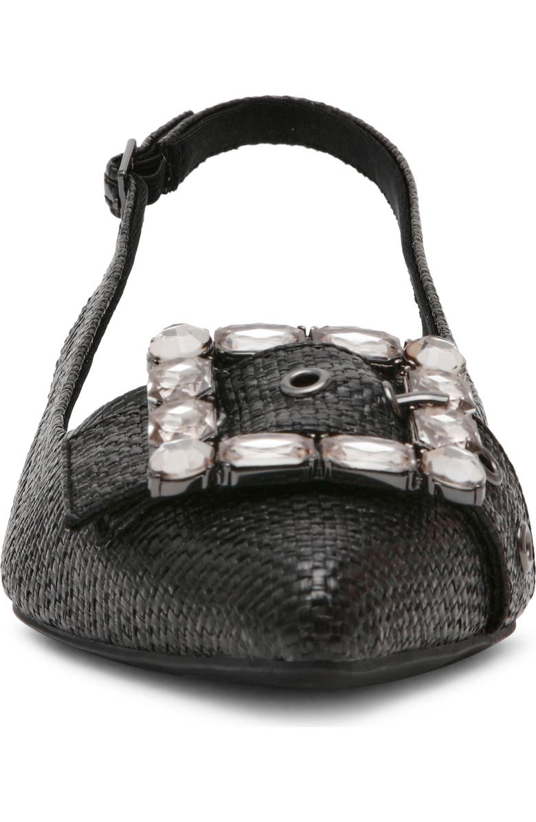 Anne Klein Kenni Pointed Toe Slingback Flat, Alternate, color,