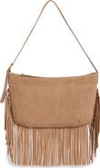 Lucky Brand Ivy Fringe Suede Shoulder Bag