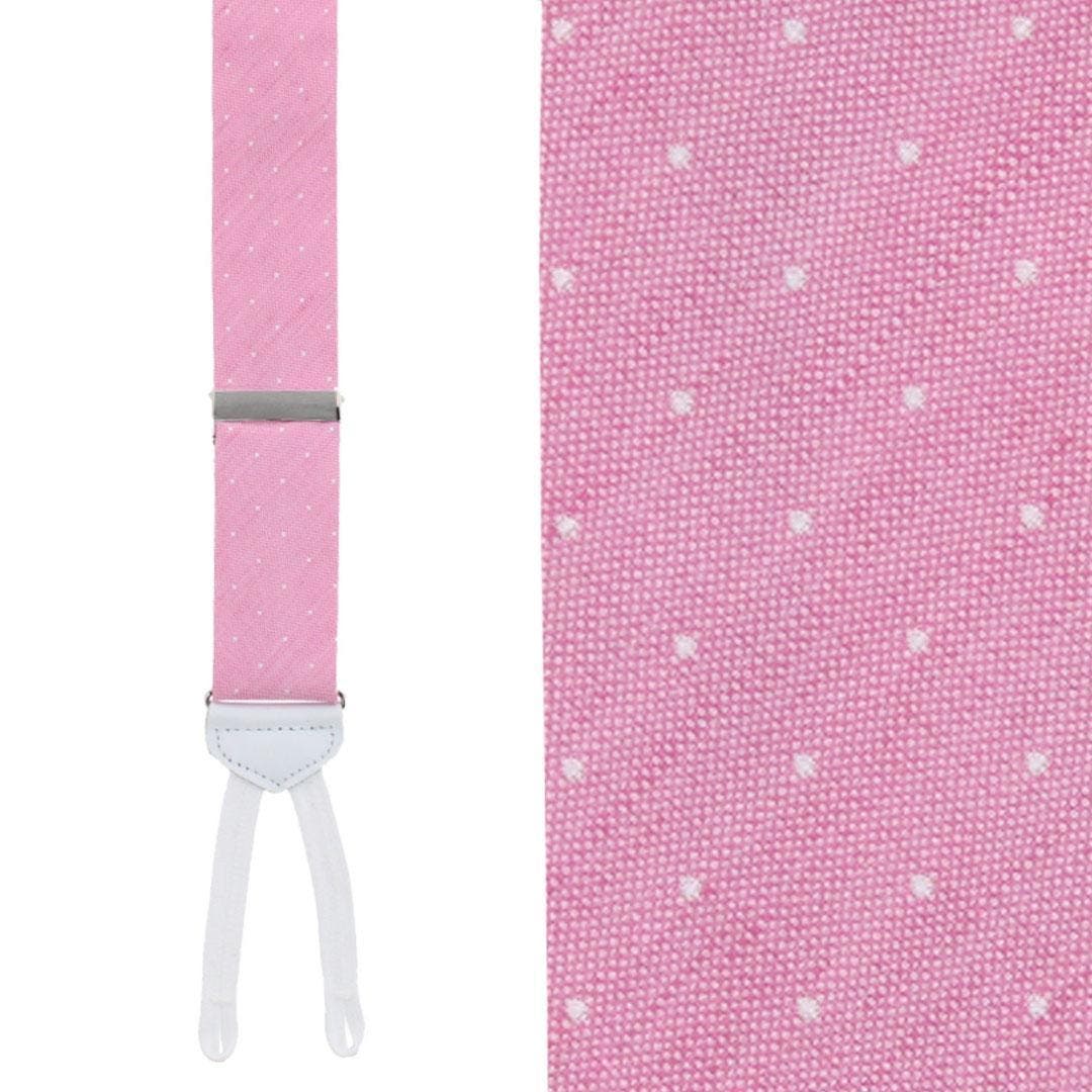Light Pink with Polka Dots