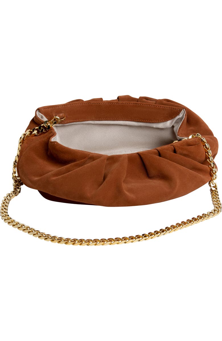 LISELLE KISS Julie Suede Clutch, Alternate, color,