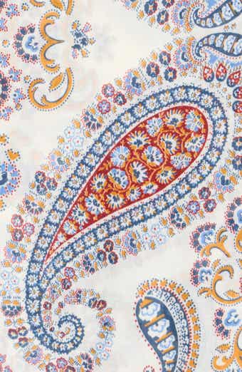 Bellini Paisley Wool Blend Scarf