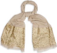 SAACHI Sequin Wool Formal Scarf