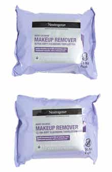 NEUTROGENA Pack of 2 Night Calming Make Up Remover Cleansing Towelettes