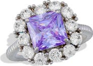 SAVVY CIE JEWELS Halo Statement Ring