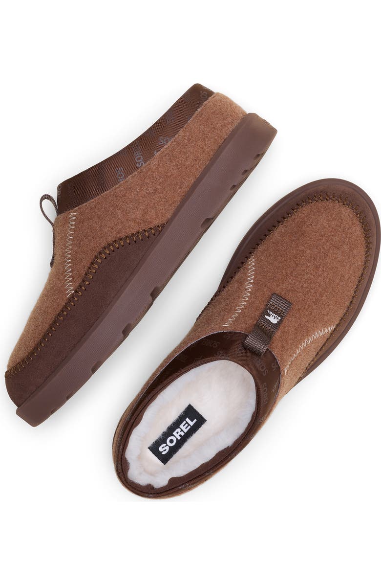 SOREL Byways<sup>™</sup> Faux Fur Lined Mule Slipper, Alternate, color, Velvet Tan/ Tobacco