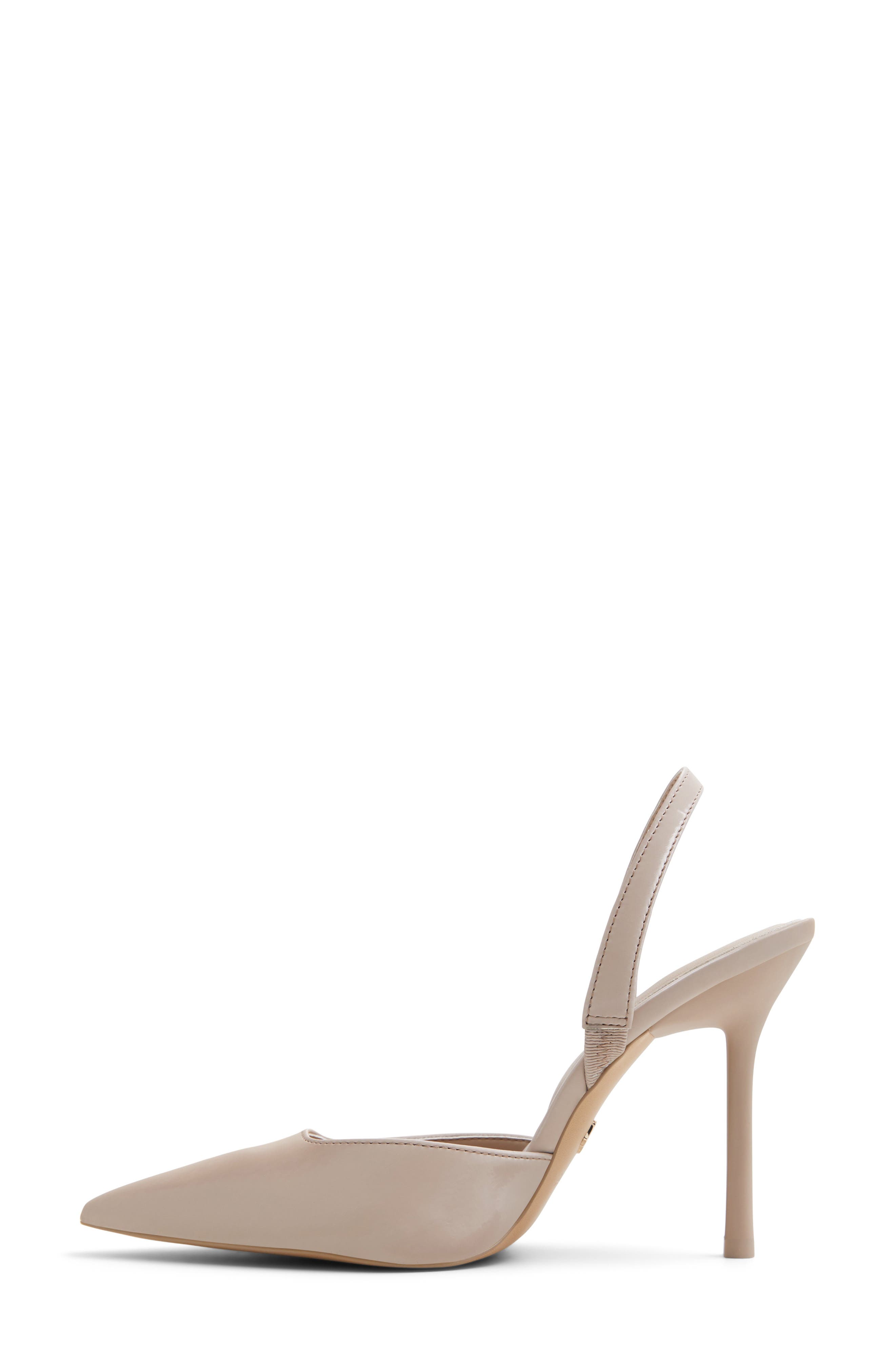 Berolden Slingback Pointed Toe Pump, Alternate, color, LIGHT BROWN