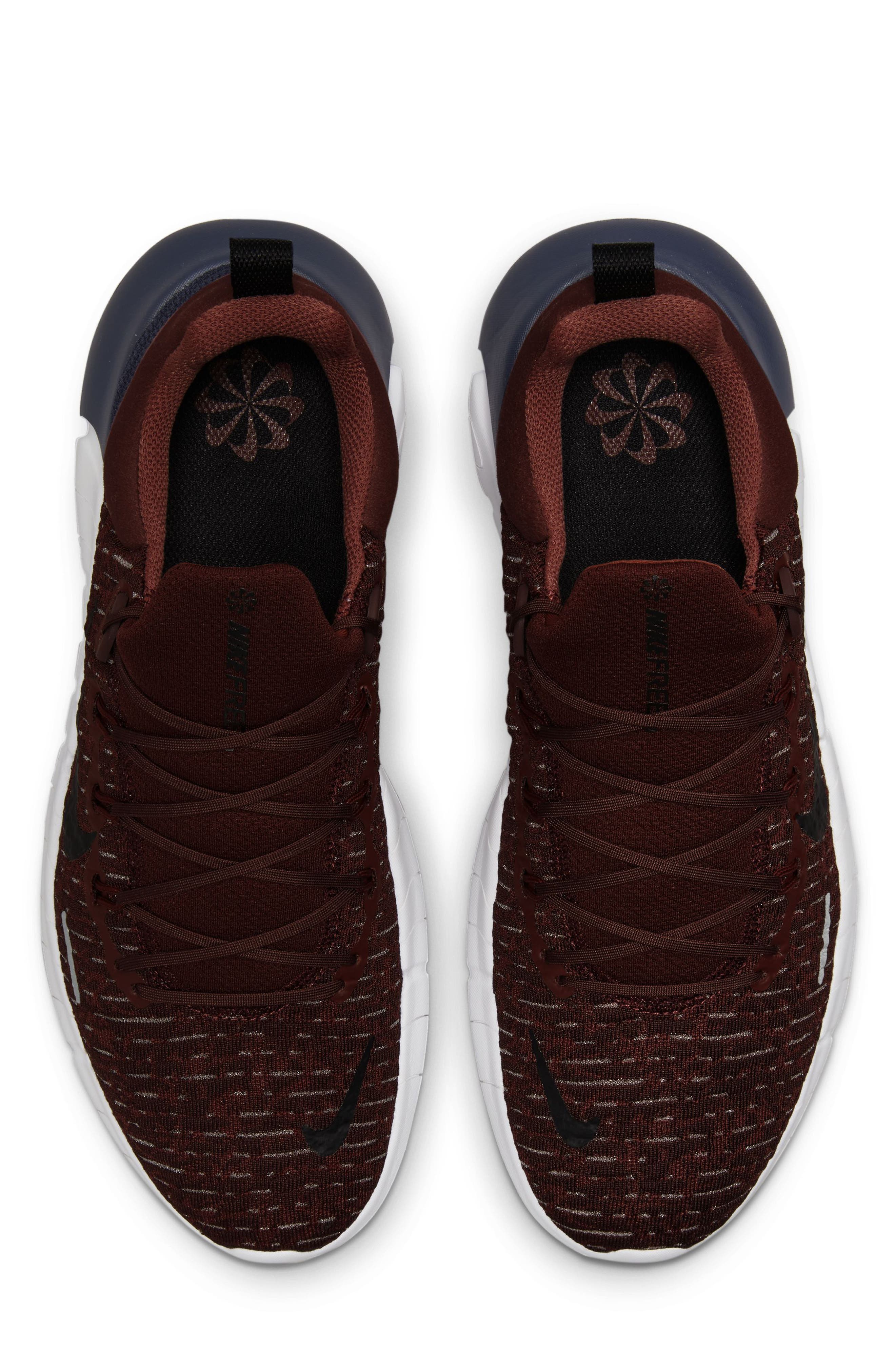 Free Run 5.0 Running Shoe, Alternate, color, BROWN/ BLACK