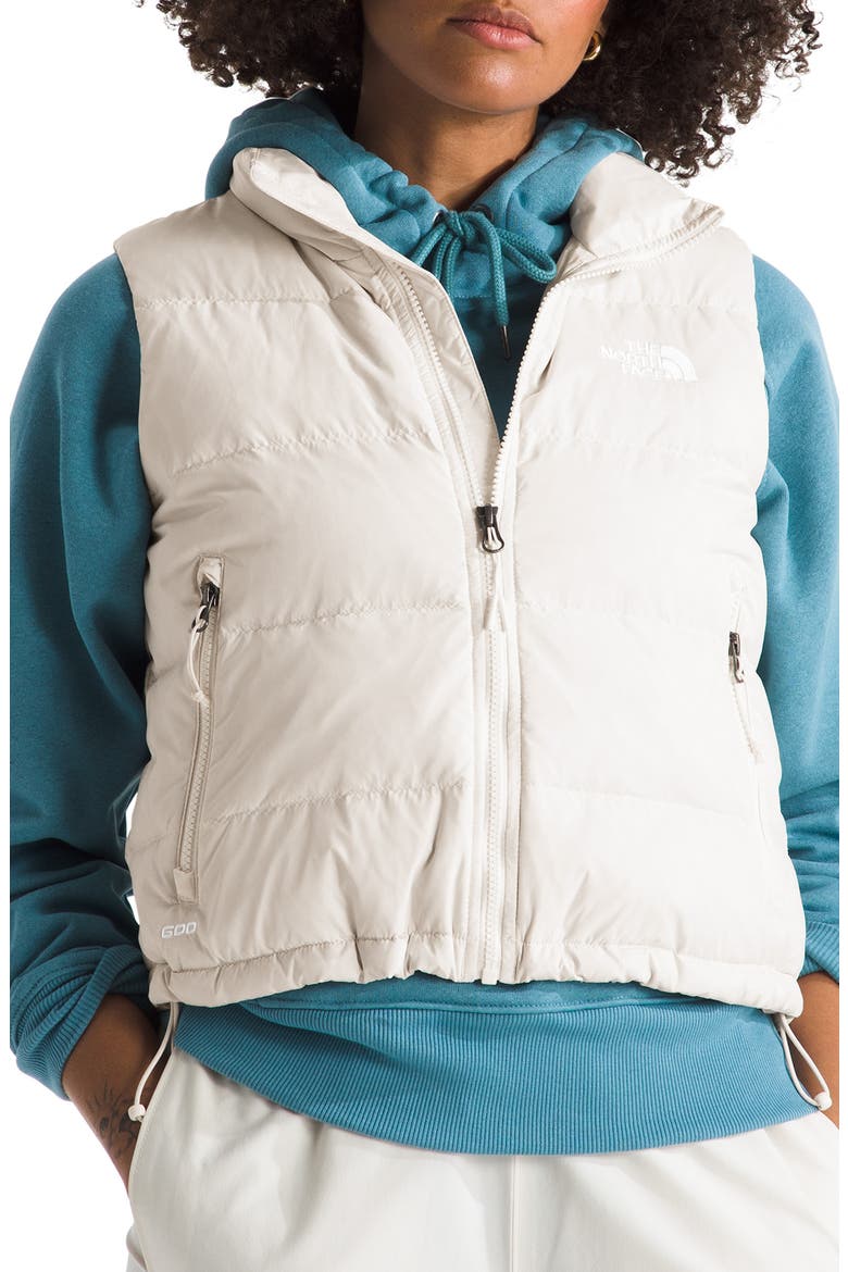 Hydrenalite Down A-Line Vest, Main, color, WHITE DUNE