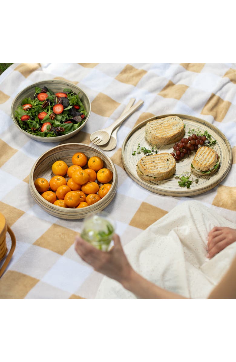 Lexa Serving Tray, 16 Inch, Alternate, color, Black