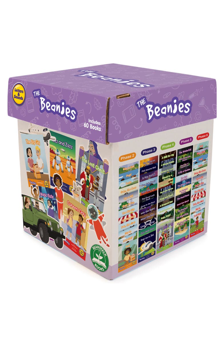 Junior Learning The Beanies Diversity Boxed Set 60 Book Library, Alternate, color, Multicolored