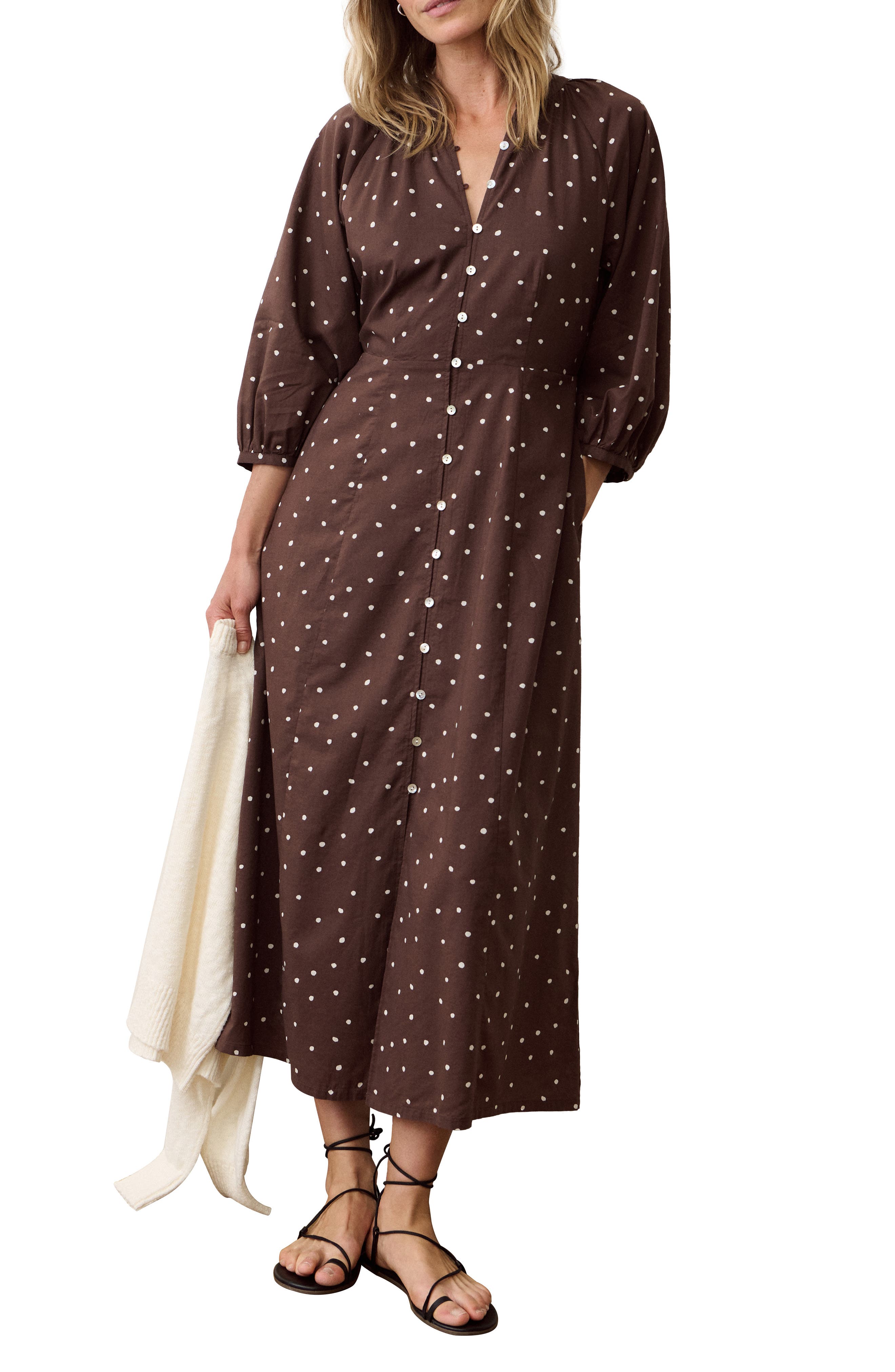 selected CHOCOLATE POLKA DOT