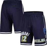 PRO STANDARD Men's Pro Standard Ja Morant Navy Memphis Grizzlies Player Name & Number Shorts