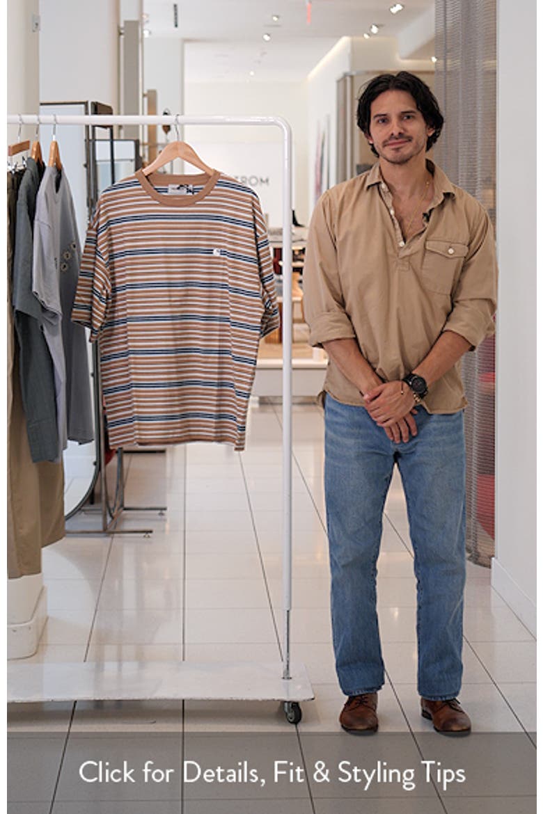 Zane Stripe Cotton T-Shirt video