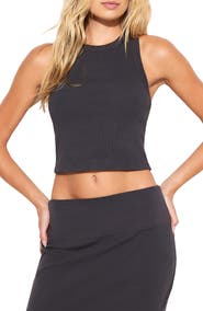 Spiritual Gangster Moss Rib Knit Tank