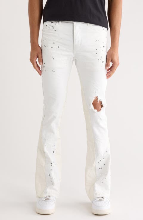 Blowout Double Panel Flare Jeans