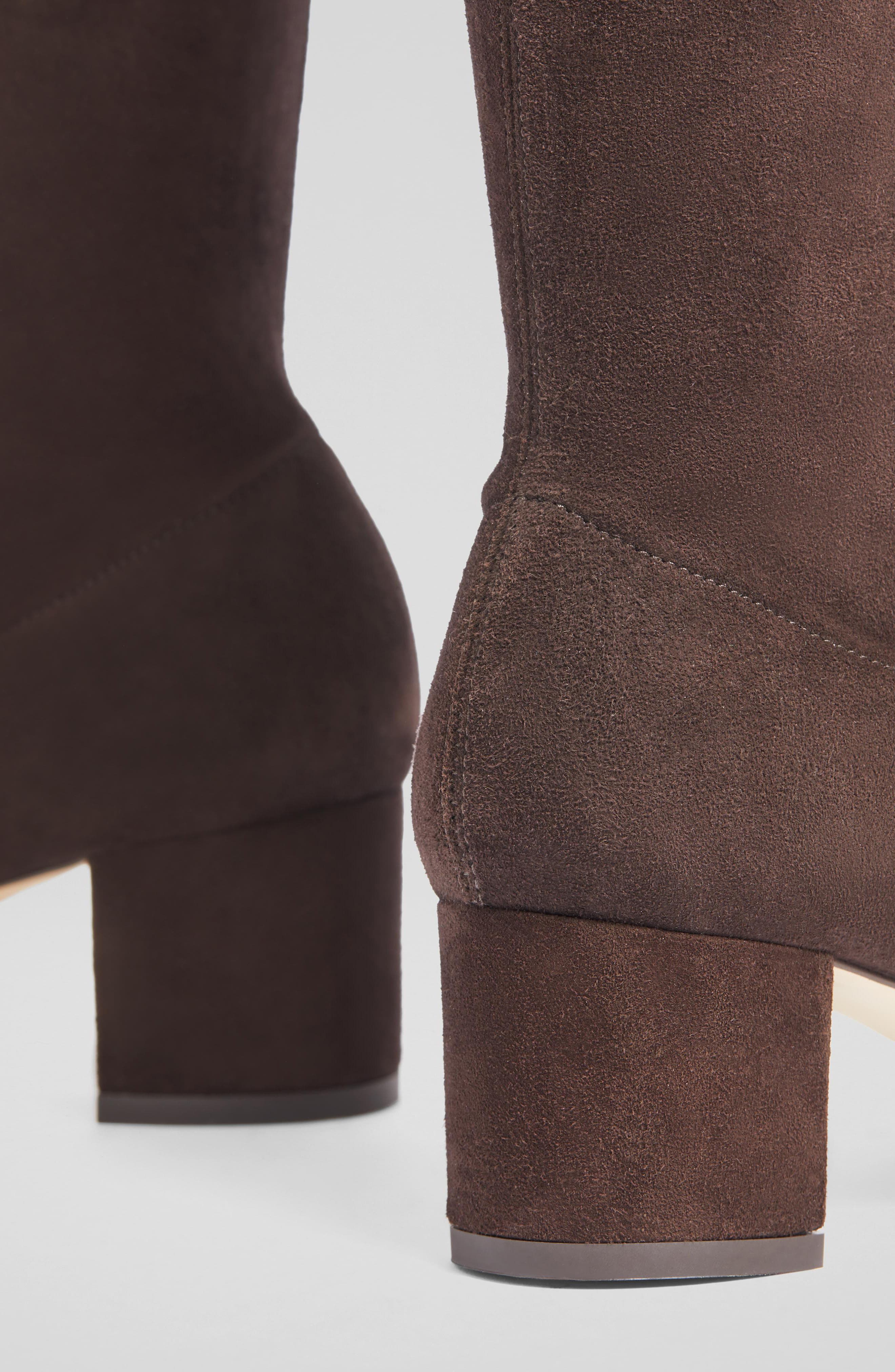 Eldon Knee High Boot, Alternate, color, DARK CHOCOLATE