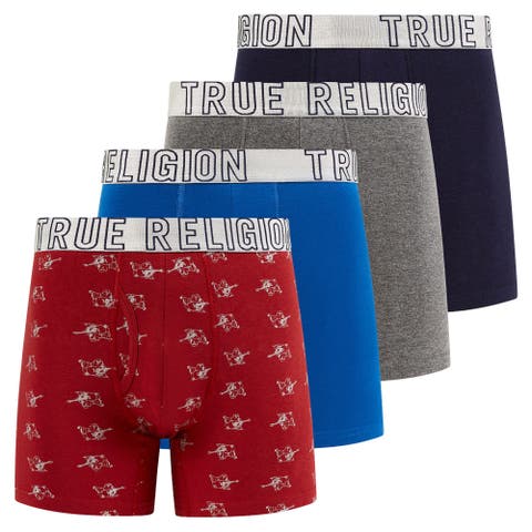 Boxer Briefs Stretch Underwear Pack of 4