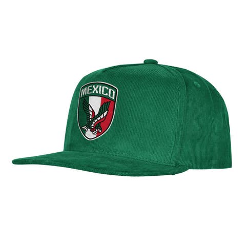 Men's Outerstuff  Green Mexico National Team FIFA World Cup 2026 Corduroy Snapback Hat