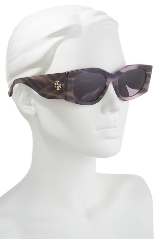 Tory Burch Kira 56mm Rectangular Sunglasses