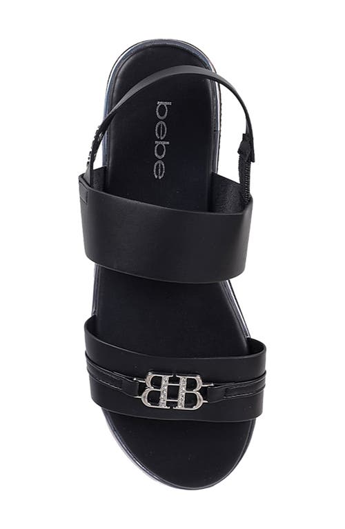 Bebe Slingback Sandal In Black