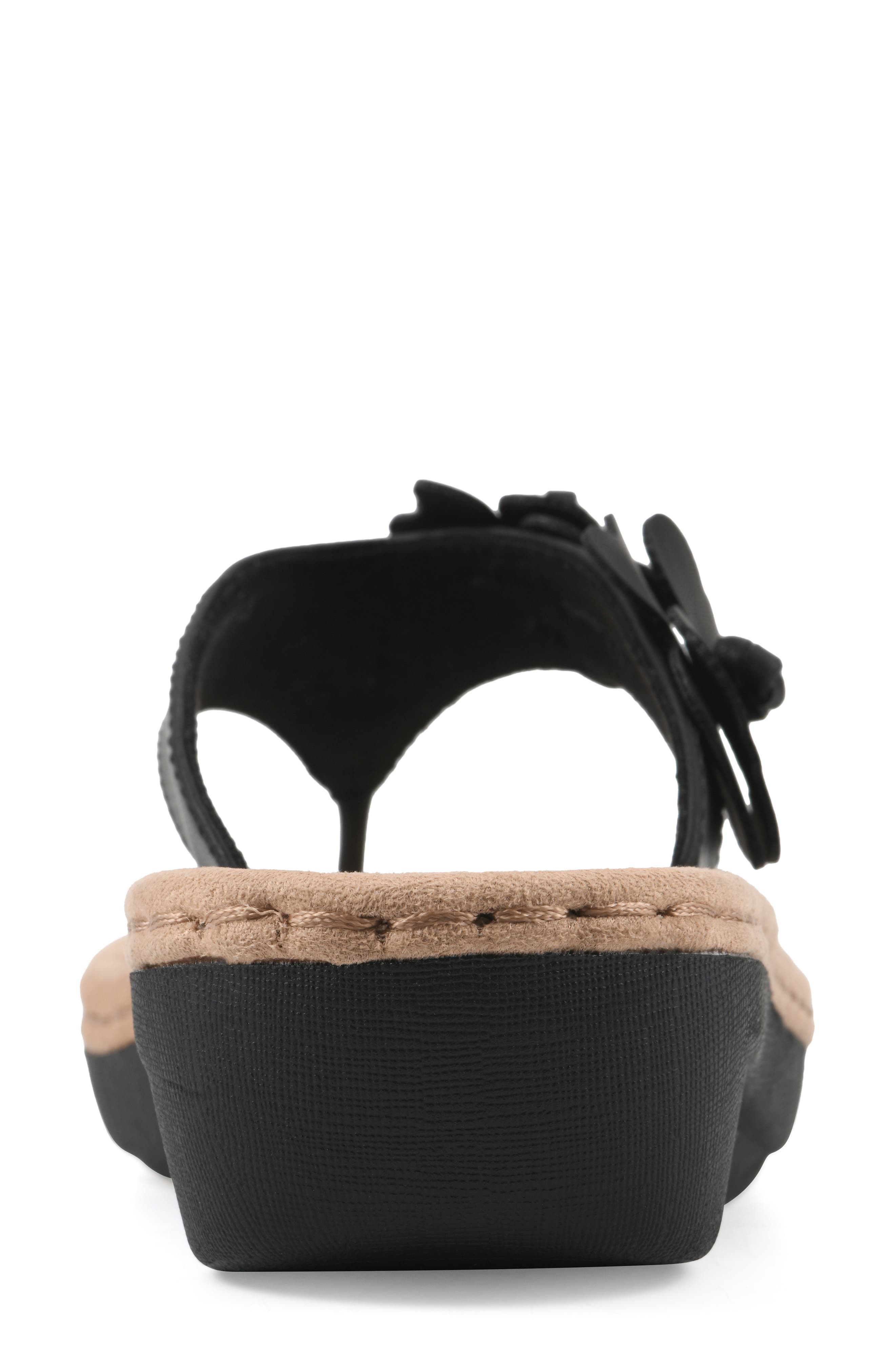 CLIFFS BY WHITE MOUNTAIN Cassilia Mini Wedge Sandal - Wide Width Available, Alternate, color, 