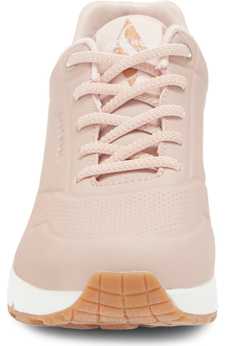 SKECHERS Uno-Shimmer Away Sneaker, Alternate, color,